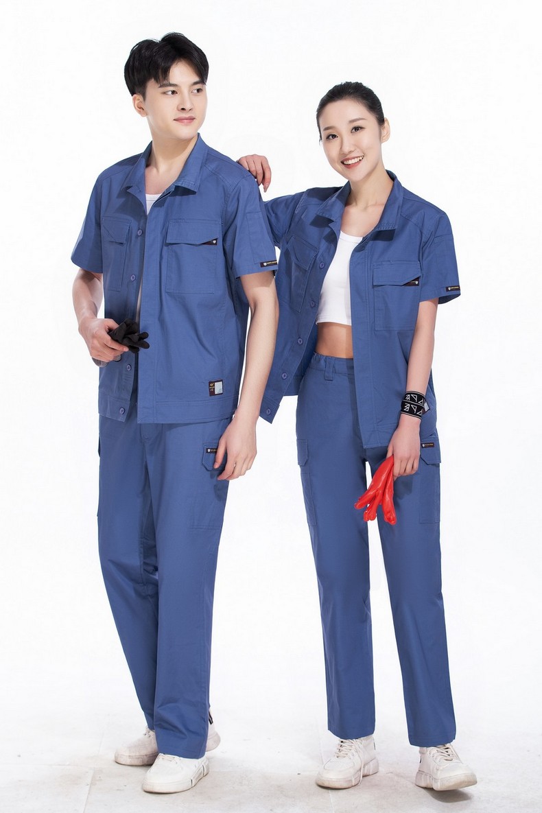 短袖工作服定做厂（短袖工作服批发）