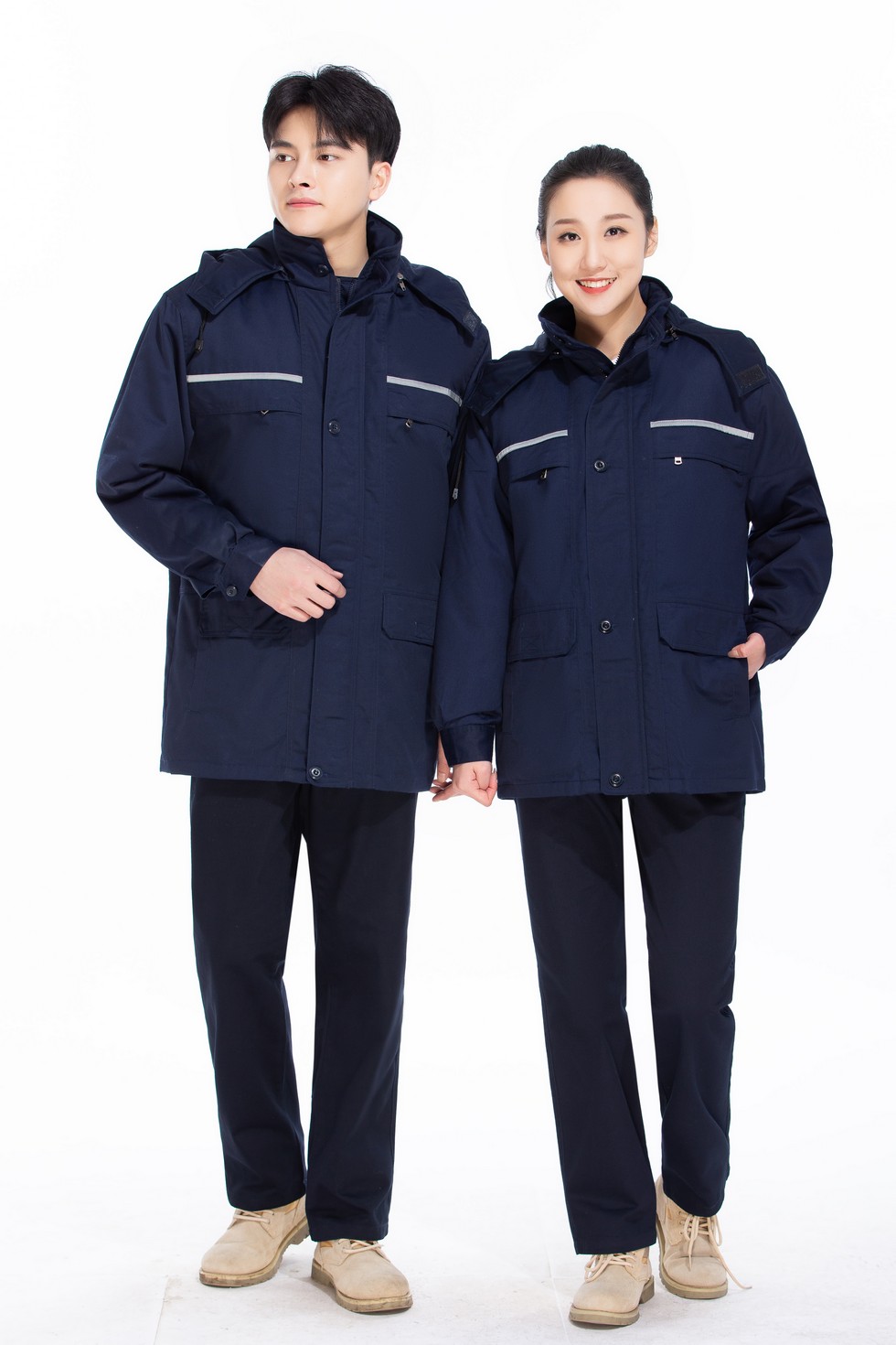 纯棉劳保工作服批发（劳保工作服男装定做）
